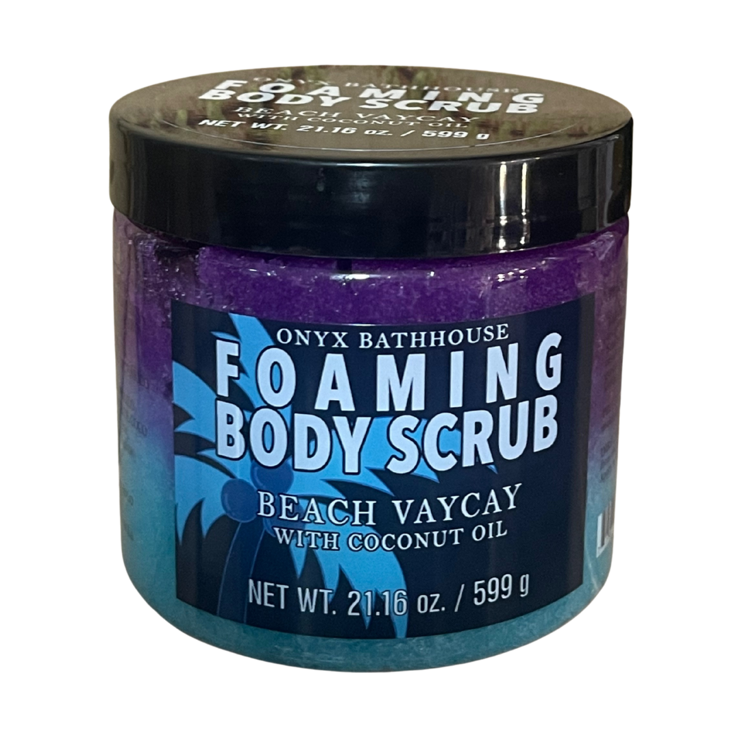 Onyx Bathhouse Foaming Body Scrub