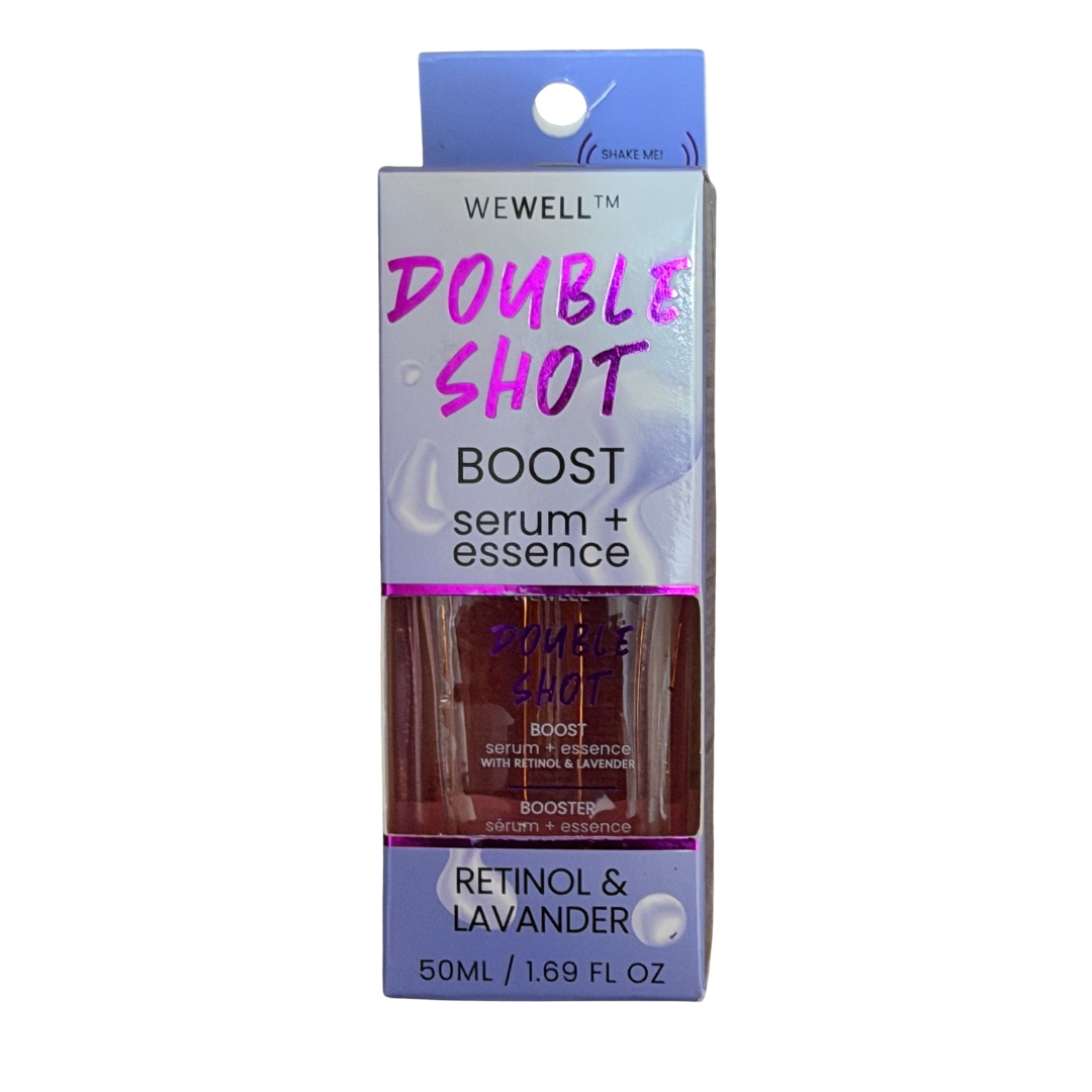 We Well Double Shot Boost Serum + Essence