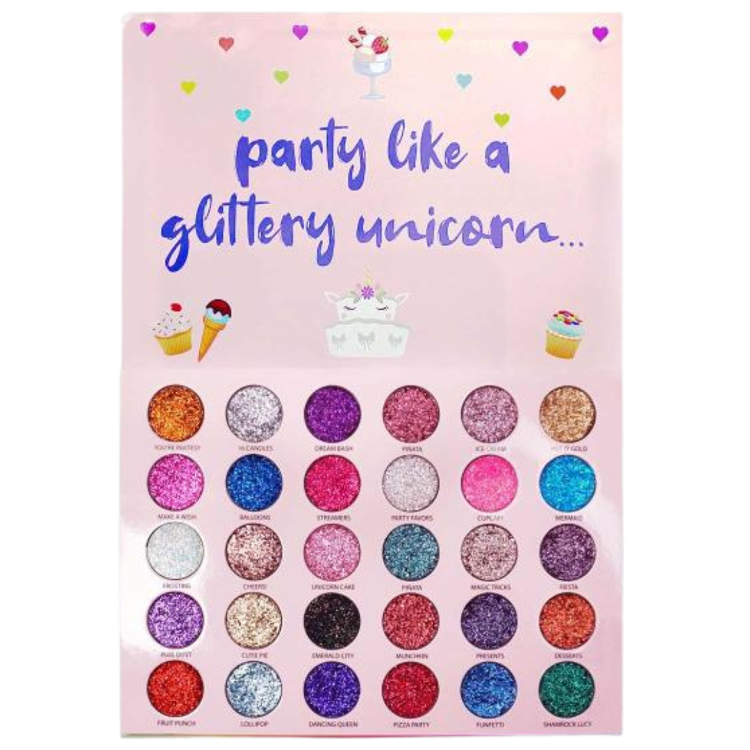 Italia Happy Unicorn Glitter Palette