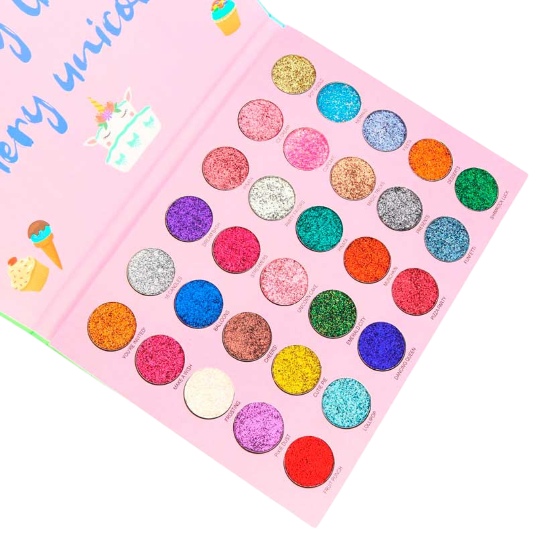 Italia Happy Unicorn Glitter Palette