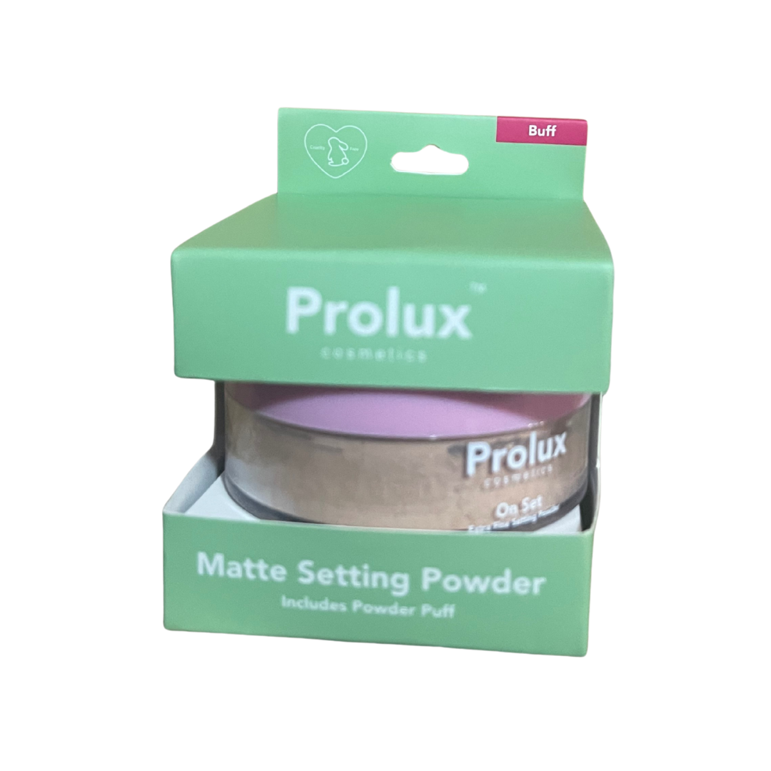 Prolux On Set Matte Setting Powder