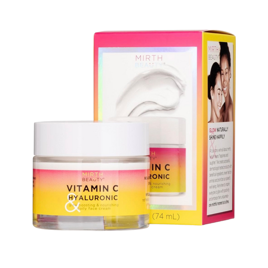 Mirth Beauty Vitamin C & Hyaluronic Glow Boosting & Nourishing Daily Face Cream