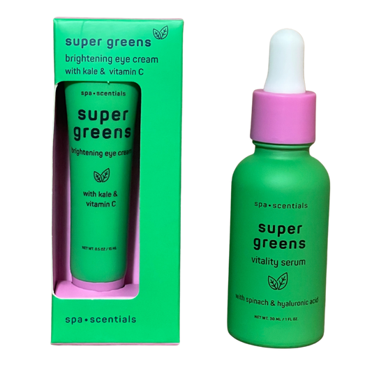 Spa•Scentials Super Greens Skin Care Set