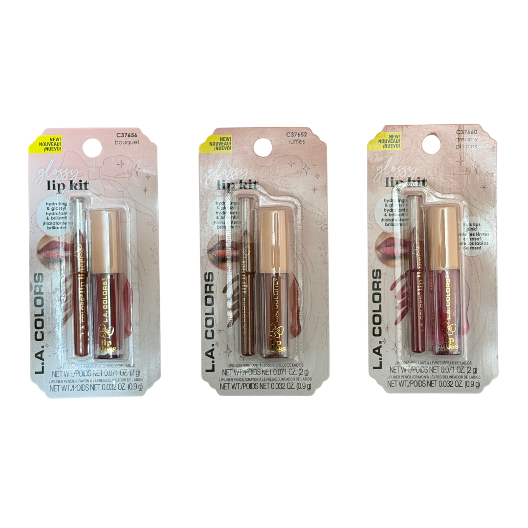 L.A. Colors Glossy Lip Kit