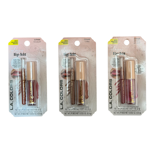 L.A. Colors Glossy Lip Kit
