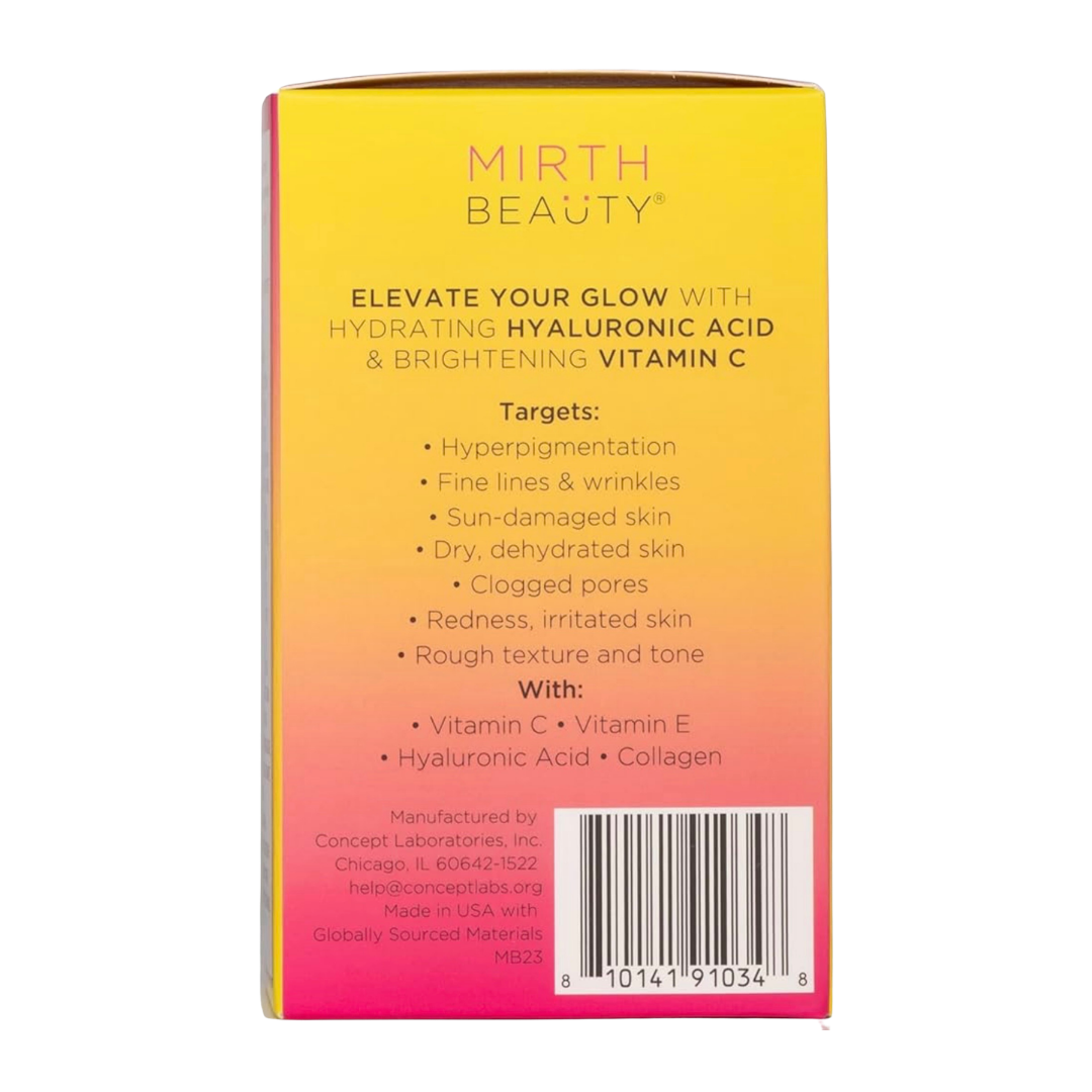 Mirth Beauty Vitamin C & Hyaluronic Glow Boosting & Nourishing Daily Face Cream
