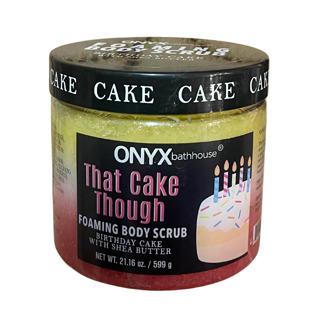 Onyx Bathhouse Foaming Body Scrub