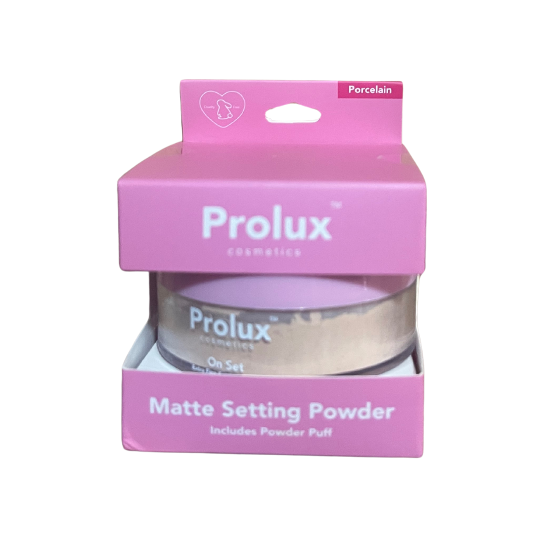 Prolux On Set Matte Setting Powder