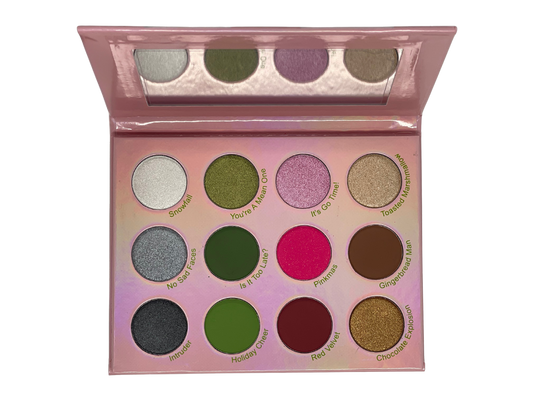 How The Hustler Saved Christmas Eyeshadow Palette